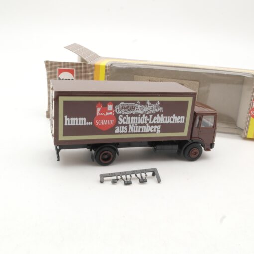 Herpa 1:87 820414 Mercedes Koffer LKW Schmidt Lebkuchen in OVP RR1162 – Bild 3