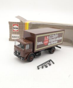 Herpa 1:87 820414 Mercedes Koffer LKW Schmidt Lebkuchen in OVP RR1162