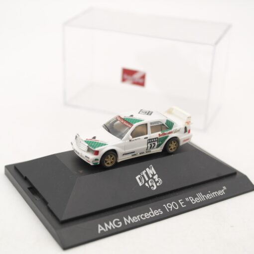 Herpa 1:87 AMG Mercedes 190 E Bellheimer DTM 93 in PC Box RR1872