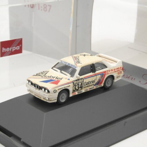 Herpa 1:87 BMW M3 racing car sport Gabriel Veedol 334 in OVP QR7189