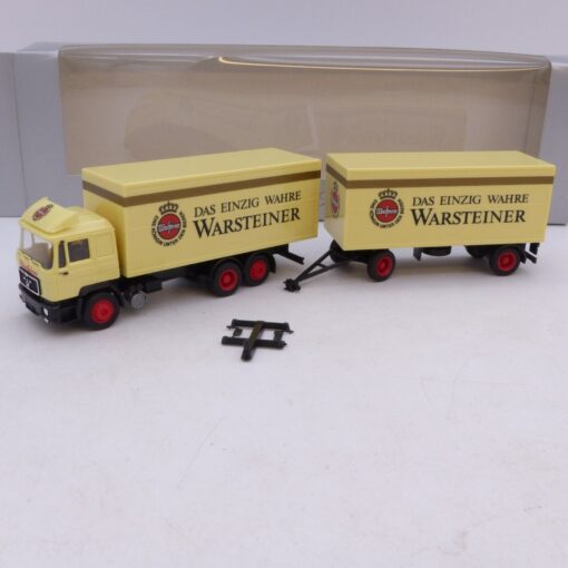 Herpa 1:87 Edition 1994 - MAN F90 Hängerzug Warsteiner, in EVP EB7821