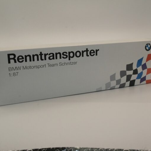 Herpa 1:87 MAN Renntransporter Sattelzug " BMW Schnitzer " in OVP ER464 – Bild 4