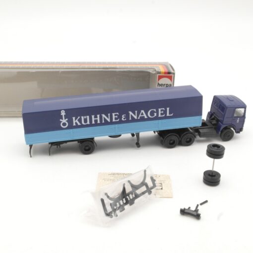 Herpa 1:87 MAN Sattgelzug Kühne & Nagel, siehe Foto in OVP RR659 – Bild 3
