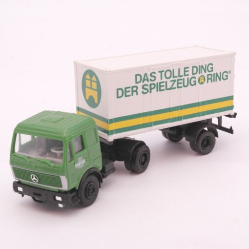 Herpa 1:87 MB NG Container-Sattelzug Spielzeug Ring, siehe Bilder o. EA404