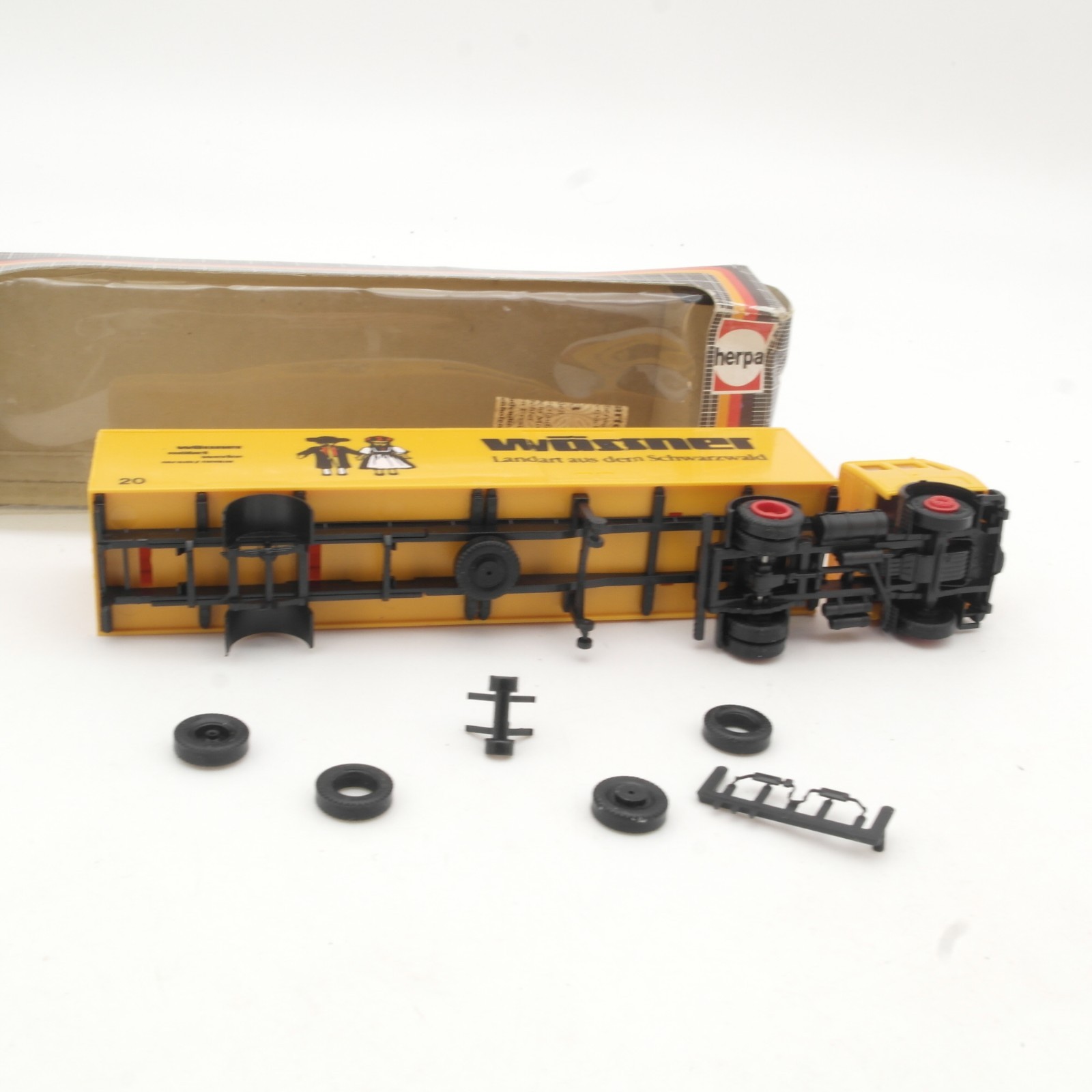 Herpa 1:87 MB NG Sattelzug Wössner Möbelwerke, siehe Foto in OVP RR5414 – Bild 4