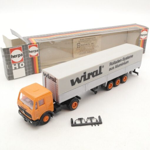 Herpa 1:87 MB Sattelzug wiral Rolladen-Systeme in OVP RF271