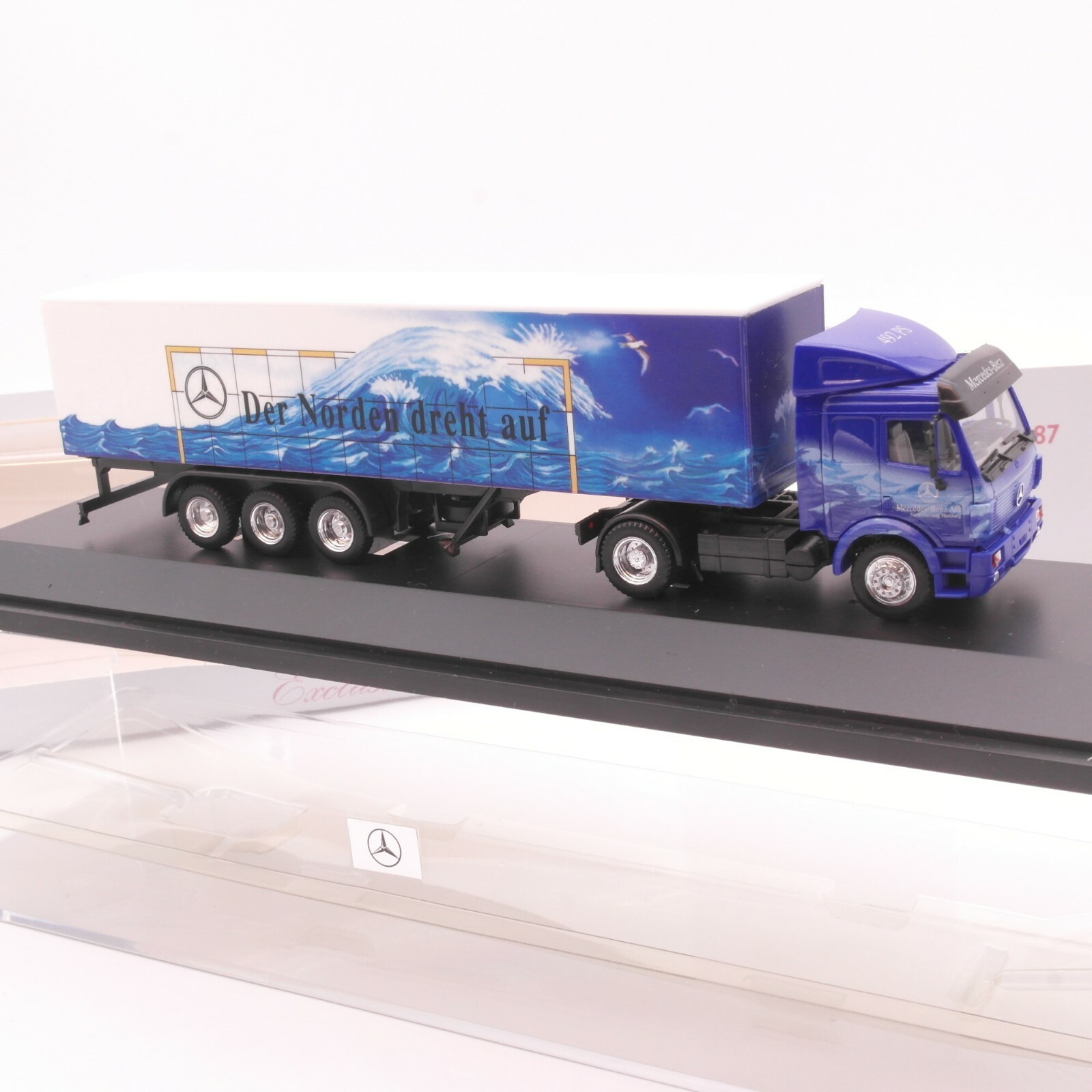 Herpa 1:87 Mercedes Benz Niederlassung Hamburg in OVP RT3145