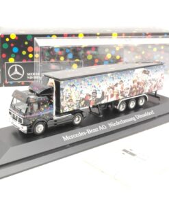 Herpa 1:87 Mercedes Benz Sattelzug Niederlassung Düsseldorf in OVP QR5847