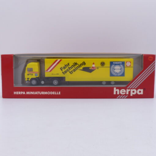Herpa 1:87 Nr.: 141499 Volvo F10 Sattelzug Fahrtechniktraining, in OVP EB1624 – Bild 4