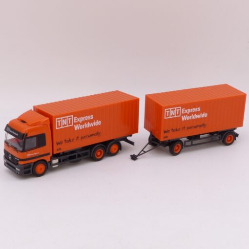 Herpa 1:87 Nr.: 144278 MB Actros Hängerzug TNT, siehe Bilder o. EX87
