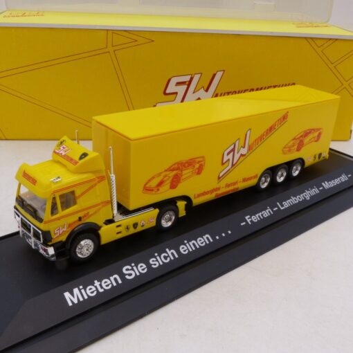 Herpa 1:87 Nr.: 168113 MB SK Sattelzug SW Autovermietung, in OVP EB5876