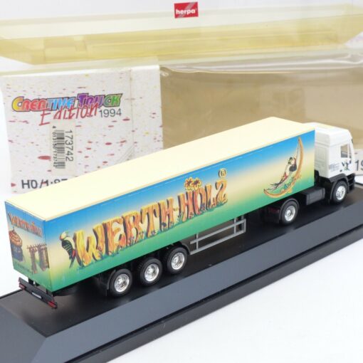 Herpa 1:87 Nr.: 173742 Iveco EuroTech Sattelzug Werth-Holz, in OVP EA5985 – Bild 3