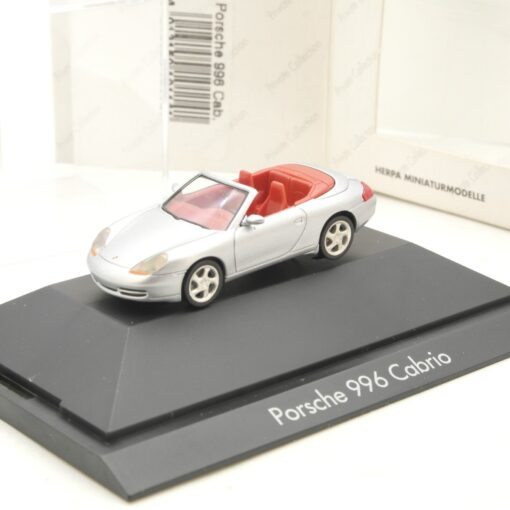 Herpa 1:87 Porsche 996 Cabrio metallic in OVP RG9324