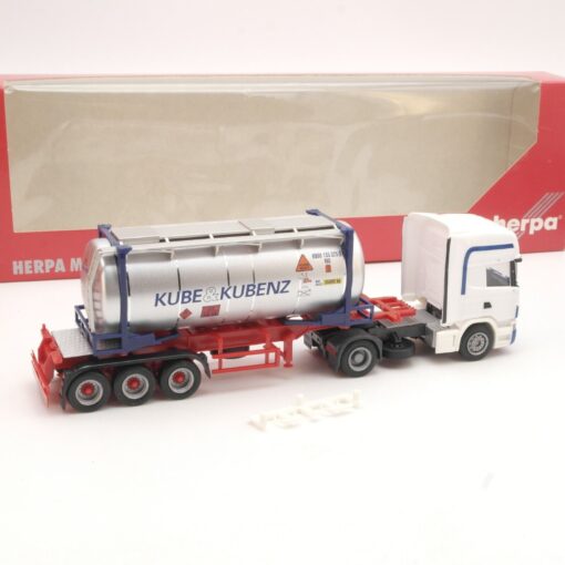 Herpa 1:87 Scania Sattelzug Kube & Kubenz in EVP QR8306 – Bild 3