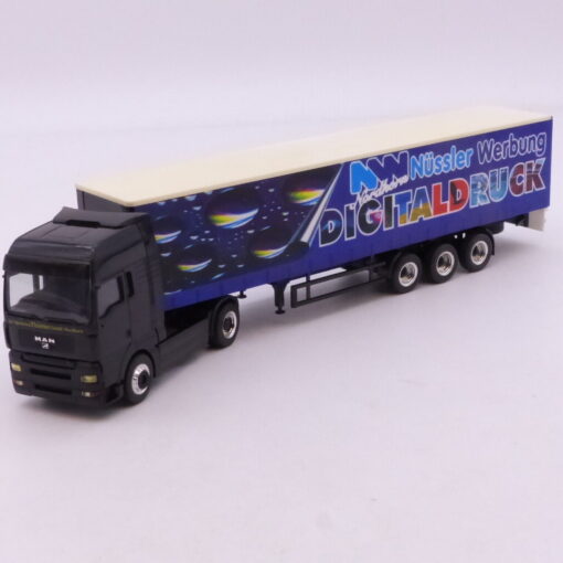 Herpa 1:87 Schnäppchen ! MAN Sattelzug Nüssler Werbung, siehe Bilder o. EA5545