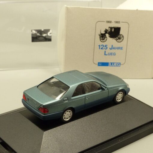 Herpa 1:87 Sondermodell Mercedes Benz S 600 Coupé (W140) metallic in OVP EX3622 – Bild 3