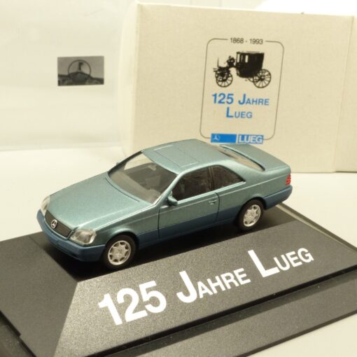 Herpa 1:87 Sondermodell Mercedes Benz S 600 Coupé (W140) metallic in OVP EX3622