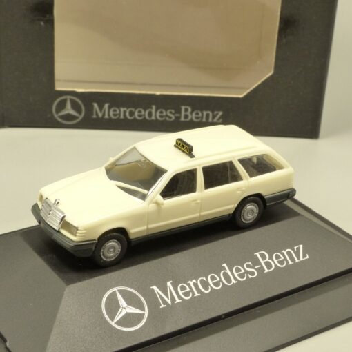 Herpa 1:87 Werbemodell Mercedes Benz 300 TE S124 Taxi in OVP EX3598