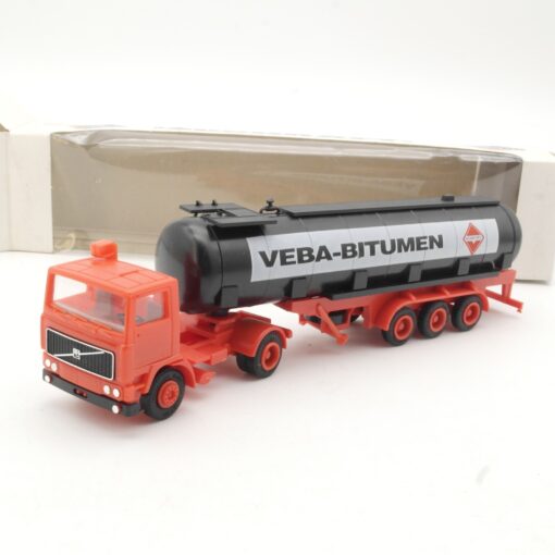 Herpa 1:87 Werbemodell Volvo Tankattelzug Veba-Bitumen in OVP RR647