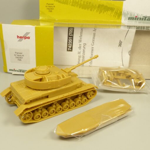 Herpa Minitanks 1:87 742351 705 Panzer Vers. H Militär in OVP EX7787 – Bild 3