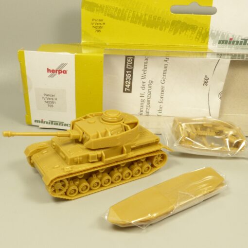 Herpa Minitanks 1:87 742351 705 Panzer Vers. H Militär in OVP EX7787