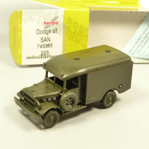 Herpa Minitanks 1:87 743365 223 Dodge alt SAN US Militär in OVP EX7905