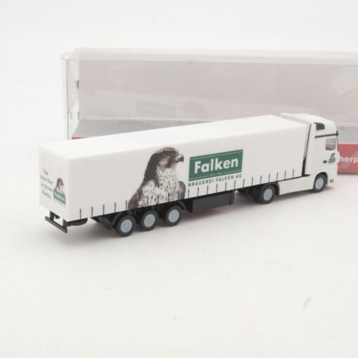 Herpa N 066518 MB A 11 Sattelzug Falken in OVP QR9807 – Bild 3