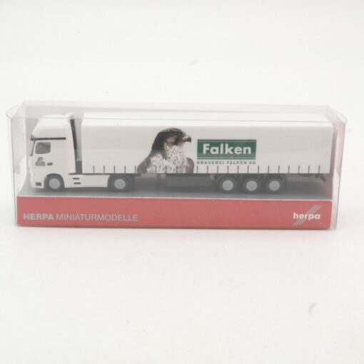 Herpa N 066518 MB A 11 Sattelzug Falken in OVP QR9807 – Bild 4