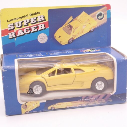 Hobby Car´s Super Racer Lamborghini Diabolo mit Rückzugmotor in OVP EZ8729 – Bild 4