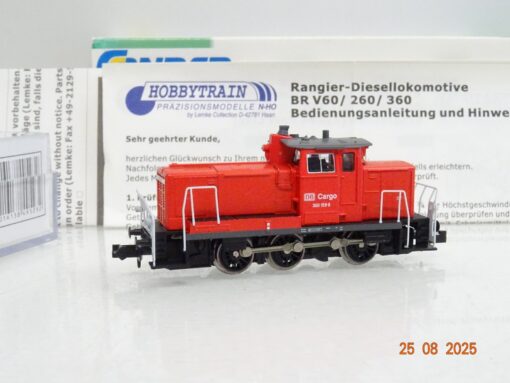 Hobbytrain N 246048 Diesellok BR 360 159-8 der DB Cargo in OVP JL2534