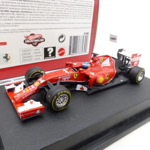 Hot Wheels 1:43 BLY69 Ferrari F14-T #14 Fernando Alonso in OVP EX7826