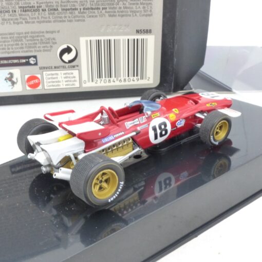 Hot Wheels 1:43 N5588 Ferrari 312B GP 1970 #18 J. Ickx in OVP EX7832 – Bild 3