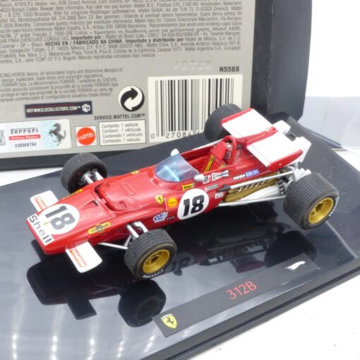 Hot Wheels 1:43 N5588 Ferrari 312B GP 1970 #18 J. Ickx in OVP EX7832