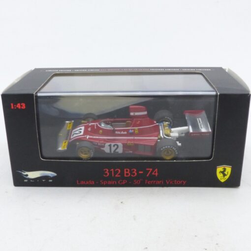 Hot Wheels 1:43 N5601 Ferrari 312 B3-74 #12 Niki Lauda in OVP EX7841 – Bild 4