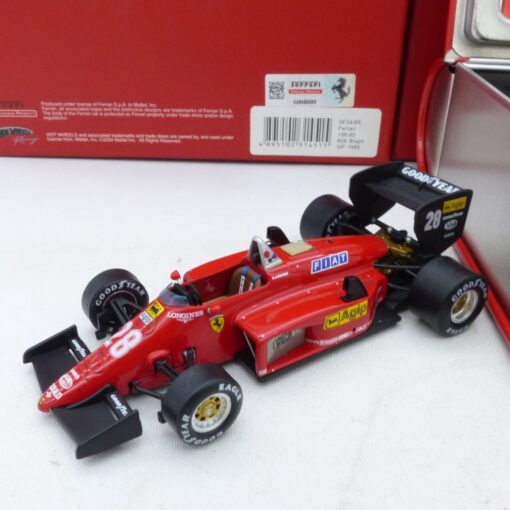 Hot Wheels 1:43 SF24/85 Ferrari 156/85 #28 Brazil GP 1985 in OVP EX7739