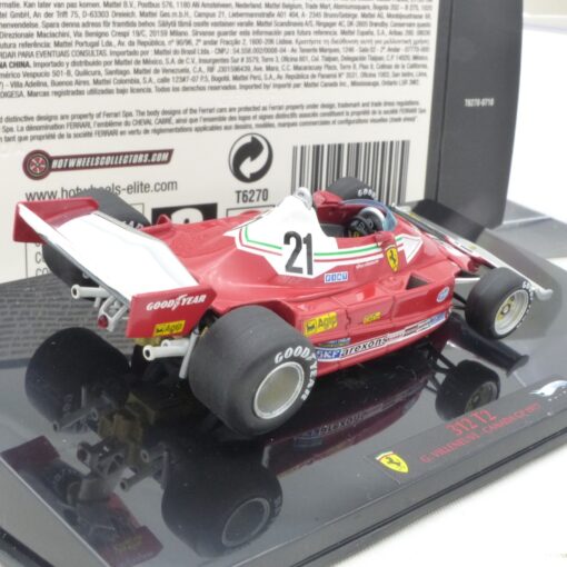 Hot Wheels 1:43 T6270 Ferrari 312 T2 #21 G. Villeneuve in OVP EX7842 – Bild 3