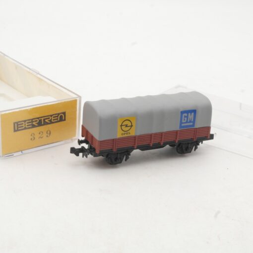 Ibertren N Güterwagen mit Plane Opel GM in EVP RR4148