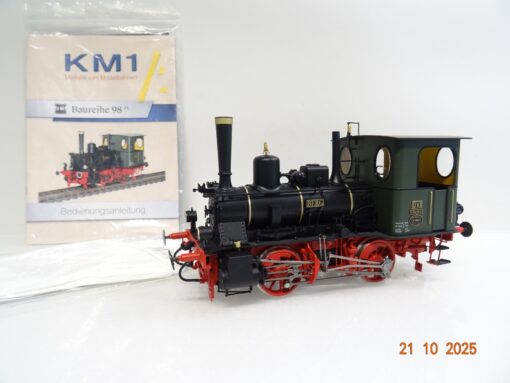 KM1 Spur 1 109816 Bayern Dampflok BR 98 7508 Berg Digital Sound in OVP JL3744