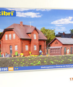 Kibri H0 38190 Bausatz Siedlungshaus Bottrop etc. neuwertig in OVP LE6488