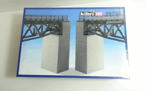 Kibri H0 39750 Universal-Brückenköpfe gemauert 2 Stck.neuw.in OVP AR7610