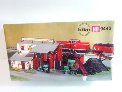 Kibri H0 B-9442 Bausatz Kohlenlager Düngemittel H. Huber in OVP QR8212