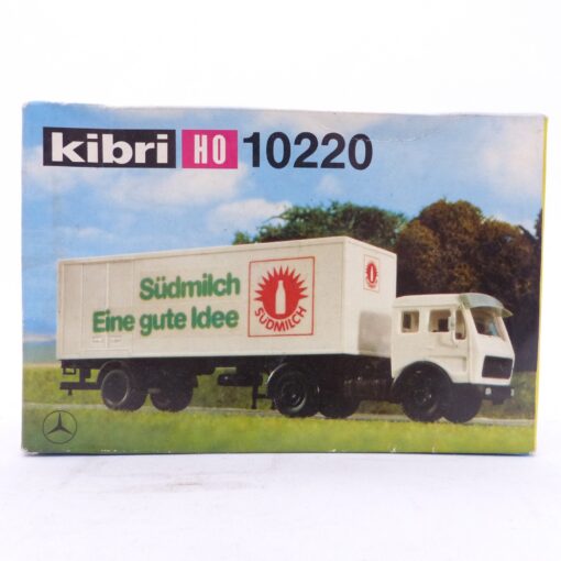Kibri H0 Bausatz 10220 Mercedes NG Sattelzug Schöller Eis in OVP EX7645
