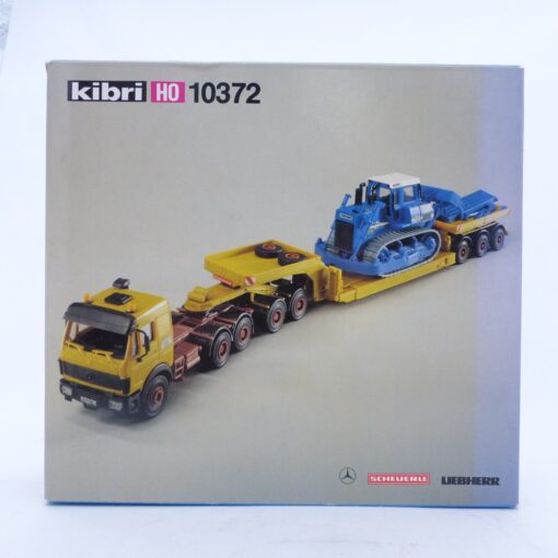 Kibri H0 Bausatz 10372 Scheuerle Tieflader mit Liebherr Dozer in OVP EX6117