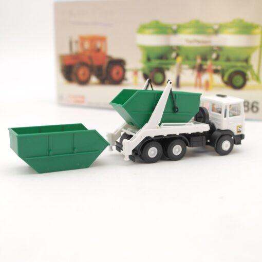 Kibri H0 MB Traktor mit Anhänger + MAN Absetzkipper, siehe Foto in VP QR8908 – Bild 6