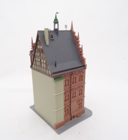 Kibri H0 Stadthaus Eckhaus ca. 13x12 cm aus Anlagenrückbau siehe Foto RR360 o. – Bild 5