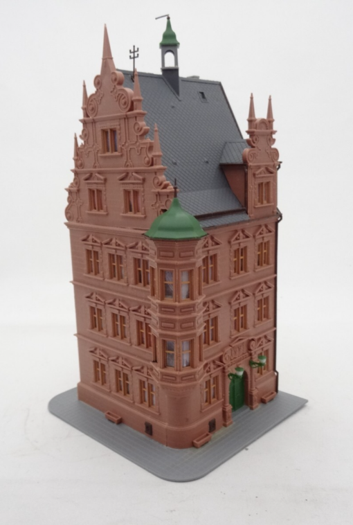 Kibri H0 Stadthaus Eckhaus ca. 13x12 cm aus Anlagenrückbau siehe Foto RR360 o.