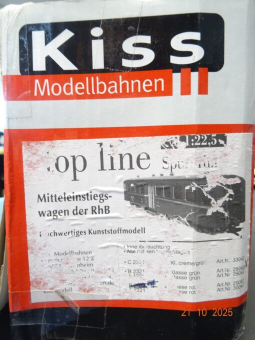 Kiss Spur G Schweiz Mitteleinstiegswagen B2324 der RhB in OVP JL3743 – Bild 6