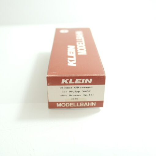 Klein Modellbahn H0 3075 Leerverpackung für Güterwagen RF8893 – Bild 3