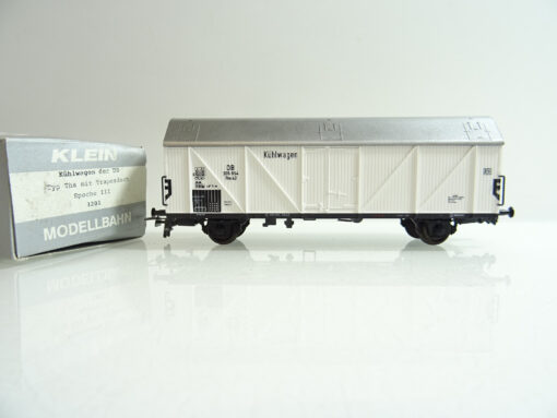 Klein Modellbahn H0 3201 Kühlwagen Epoche III der DB in OVP AR7951