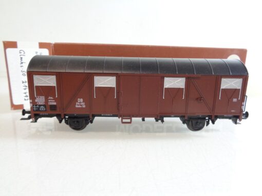 Klein Modellbahn H0 M+D 55/4 gedeckter Güterwagen der DBin OVP RR4253 – Bild 3